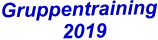 Gruppentraining            2019