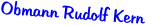 Obmann Rudolf Kern