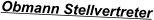Obmann Stellvertreter
